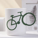 GobekUsa Bike-Shaped Toothbrush Holder Cup Unbreakable Food-Safe Mouthwash Mug