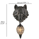 GobekUsa Animal Design Sconce LED Wall Lights for Home Bedroom Decor