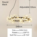 GobekUsa Crystal Bionic Petals Chandelier for Living Dining Bedroom Hall Hotel Decor