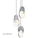 GobekUsa Geometric Circle Gold Iron Pendant Light Chandelier