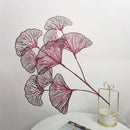 GobekUsa Ginkgo Leaf Branch Artificial Flowers Home Decor
