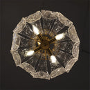 GobekUsa Glass French Pendant Chandelier for Dining Room Bedroom Bar Decor