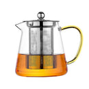 GobekUsa Glass Teapot 550ml Infuser Strainer Puer Tea Pot Gaiwan Kettle Pu Erh Set
