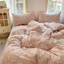 GobekUsa Double Layer Yarn Bedspread Set King/Queen Breathable Comfortable Bedding
