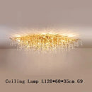 GobekUsa Crystal Chandelier: Luxury Living Decor Lighting Fixture