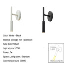 GobekUsa Adjustable Indoor LED Wall Lamp Spotlight Fixture, Aluminum, Rotatable 350°