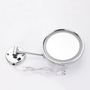 GobekUsa LED Makeup Mirror 8" Round Wall Mounted Magnifying Bathroom Mirror