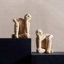 GobekUsa Abstract Resin Figurine Sculpture Handicrafts Decorative Ornaments