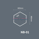 GobekUsa Hexagon LED Ceiling Light for Barbershop and Garage Hair Salon