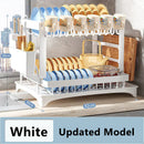 GobekUsa Kitchen Dish Drainer Rack & Tableware Organizer