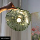 Nordic Vintage Flower Glass Pendant Light