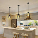 Nordic Minimalist Black Metal E27 Pendant Light