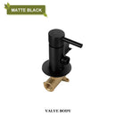 GobekUsa Brass Bidet Spray: Gold/Black, Hot/Cold Mixer Valve, Bathroom Shattaf Sprayer