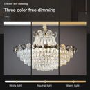 GobekUsa Crystal Chandelier: Modern Nordic Luxury for Living Room, Dining Room, Bedroom