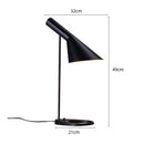 GobekUsa Industrial Iron Table Lamp for Bedroom Decor and Lighting