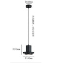GobekUsa Black Hole Stone Chandelier | Nordic Raw Stone Decorative Bedside Lamp
