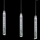 GobekUsa Crystal LED Pendant Light for Dining Room, Living Room, and Bedroom