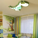 GobekUsa Dinosaur LED Ceiling Lamp for Kids Room, Warm & Romantic Bedroom Light