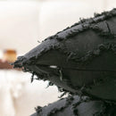 GobekUsa Black Boho Lumbar Woven Pillow Cover for Bed Bedroom Decor