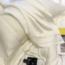 GobekUsa 1000TC Lyocell Fibre Bedding Set with Broadside Embroidery - Soft, Silky & Pure Color