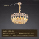 GobekUsa Crystal Chandelier: Modern Luxury for Living Room, Bedroom, Dining Room