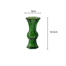 GobekUsa Green Glass Geometry Vase Hydroponics Terrarium Home Decoration Accessory