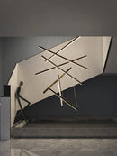 GobekUsa LED Chandelier for Modern Duplex Interior, Loft Decor, Living & Dining Room Lighting
