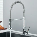 GobekUsa Black Flexible Kitchen Faucet Pull Down Mixer Tap Swivel Stream Sprayer Nozzle
