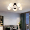 GobekUsa Glass Bubble LED Ceiling Light for Living Room Kitchen Bedroom