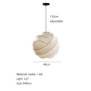 GobekUsa Janpanses Silk Ball Pendant Light - Stylish Pholc Turner Pendant Lamp for Home Decor