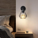 GobekUsa LED Iron Cage Wall Light for Home Bedroom Kitchen Decor