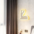 GobekUsa Kids' LED Wall Light Modern Acrylic Bedroom Sconce Decor, AC85-265V