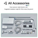 GobekUsa Digital Display Shower System with Thermostatic Control and Tub Spout