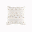 GobekUsa Cotton Tassels White Cushion Covers 45x45/30x50cm - Square Geometry Pillowcase