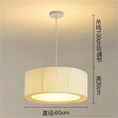 GobekUsa Designer LED Fabric Pendant Light for Bedroom, Home Decor, Hanging Chandelier