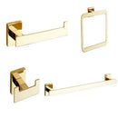 GobekUsa Gold Towel Ranger: Brass Wall Mounted Bathroom Accessory Rack