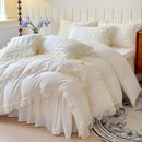 GobekUsa Lace Princess Bedding Set Twin Queen Bed All Seasons