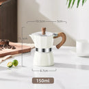 GobekUsa 300ml Classic Coffee Machine by GIANXI: Aluminum Italian Stove Top Mocha Pot