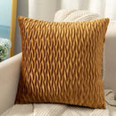 GobekUsa Houndstooth Cushion Cover 30x50cm Black and White Bow Waist Pillow Case