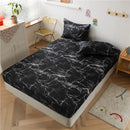 GobekUsa Golden Feather Fitted Sheet Set: 120/150/180Cm + 2 Pillowcases