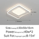 GobekUsa LED Ceiling Lights White Black Infinite Dimming Home Lighting Fixtures