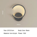 GobekUsa Aluminum LED Wall Lamp 10W Modern Simplicity for Bedroom Living Room Stairs Home
