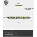 GobekUsa Butterfly Glass Chandelier for Elegant Dining Room Decor