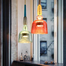 GobekUsa Glass Pendant Lights for Kitchen Dining Room Island Chandeliers