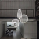 Spokes Birdcage Pendant Light in Polished Chrome