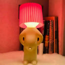 GobekUsa LED Pleats Table Lamp: Creative Unique Reading Light for Bedroom, Children's Gift