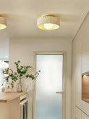 GobekUsa French Minimalist Cream Ceiling Light for Elegant Living Spaces