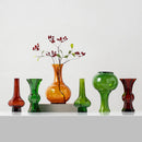 GobekUsa Green Glass Geometry Vase Hydroponics Terrarium Home Decoration Accessory