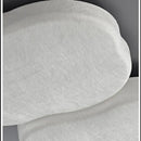 GobekUsa French Cream Silk Ceiling Light | Simple Wabi-Sabi Style Retro Bedroom Lamp