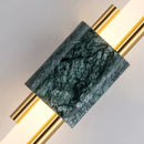 GobekUsa Green White Marble Wall Lamp - Luxury Golden Decor LED Light